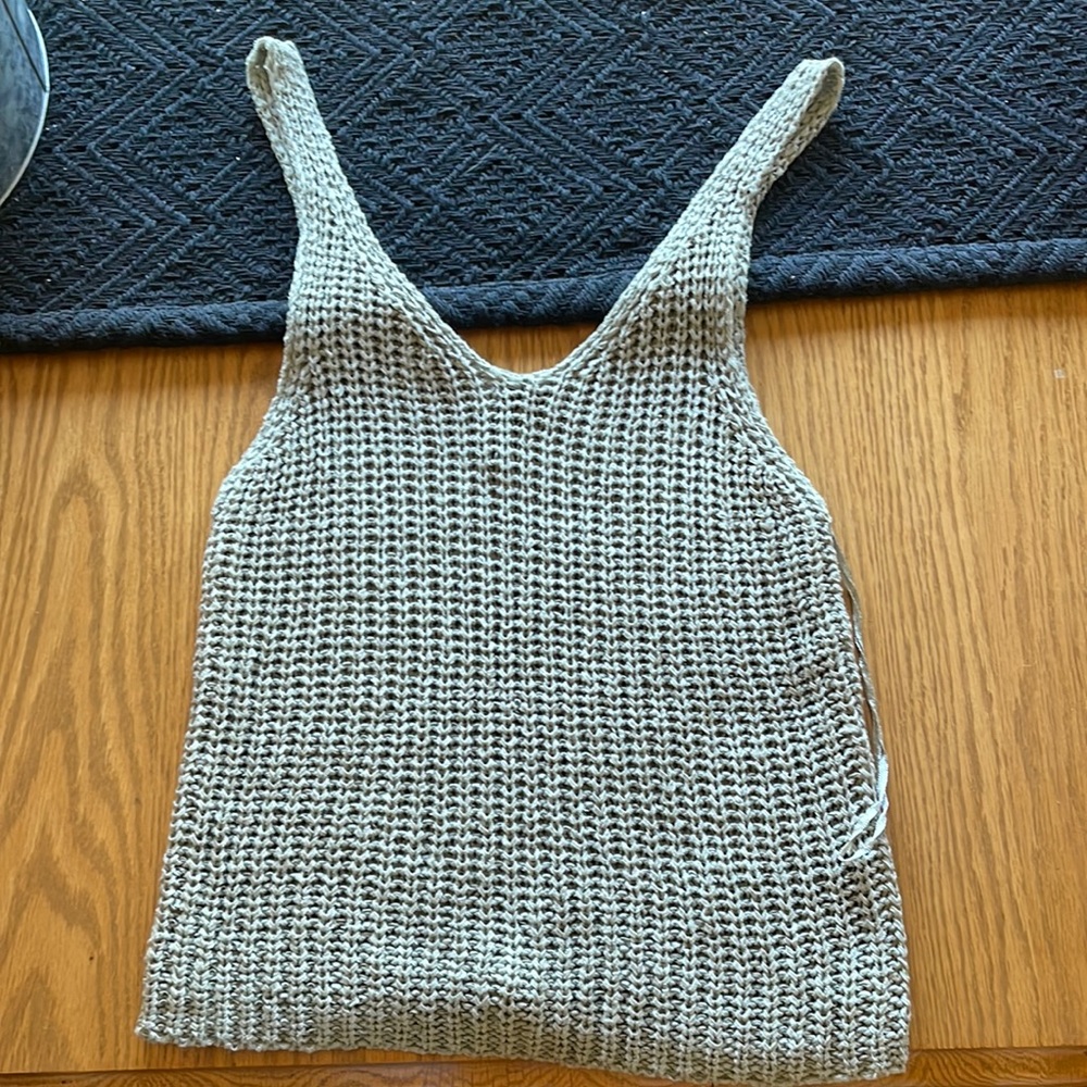 Knitted tank top